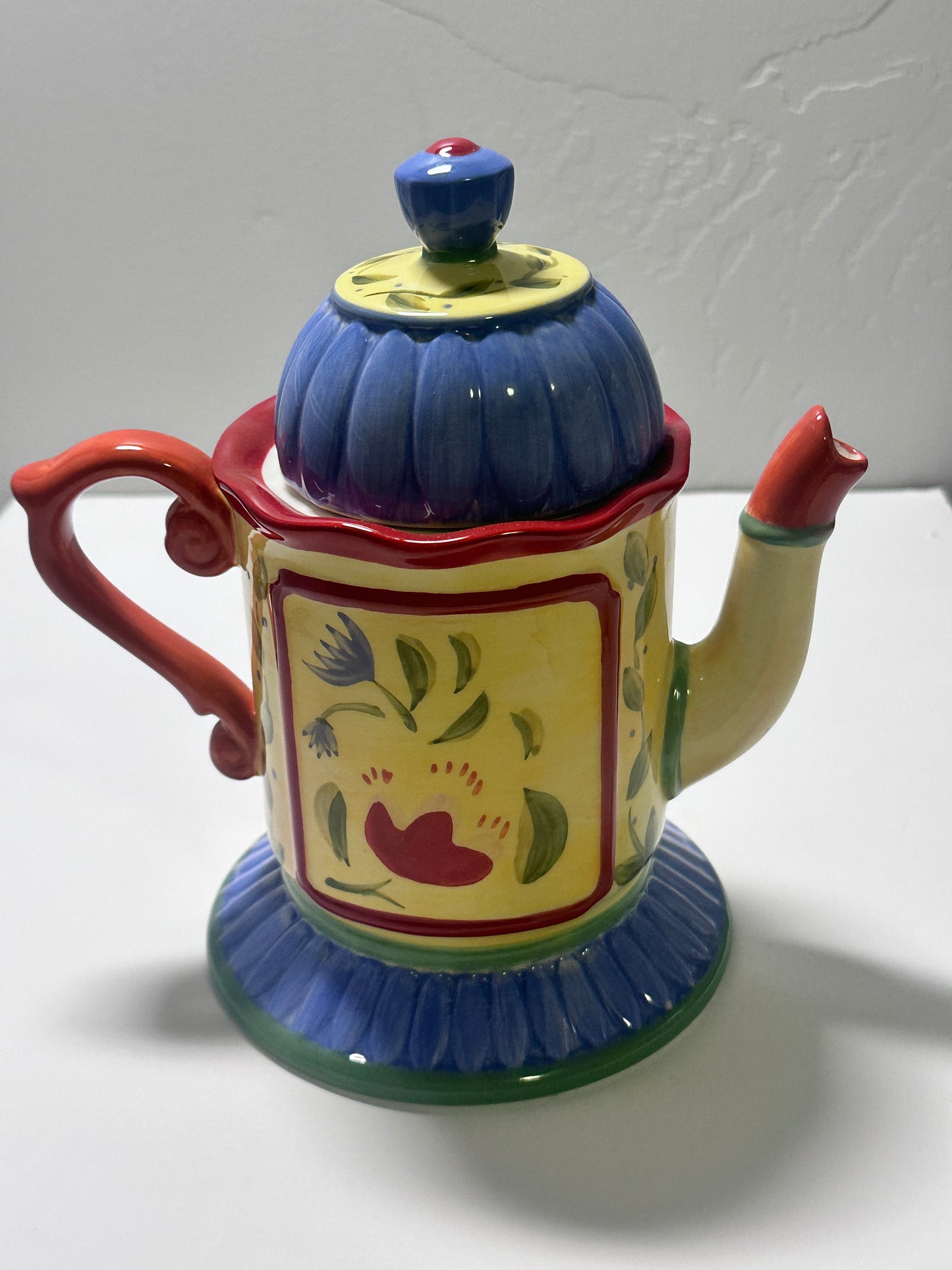 Napoli Stoneware Teapot by Pfaltzgraff