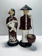 Vintage Hedi Schoop Chinese Asian Man & Woman Couple Figurines